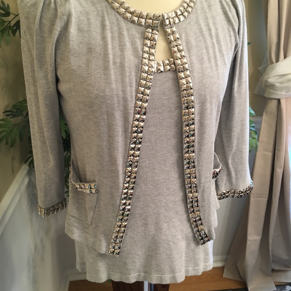 INC two piece top